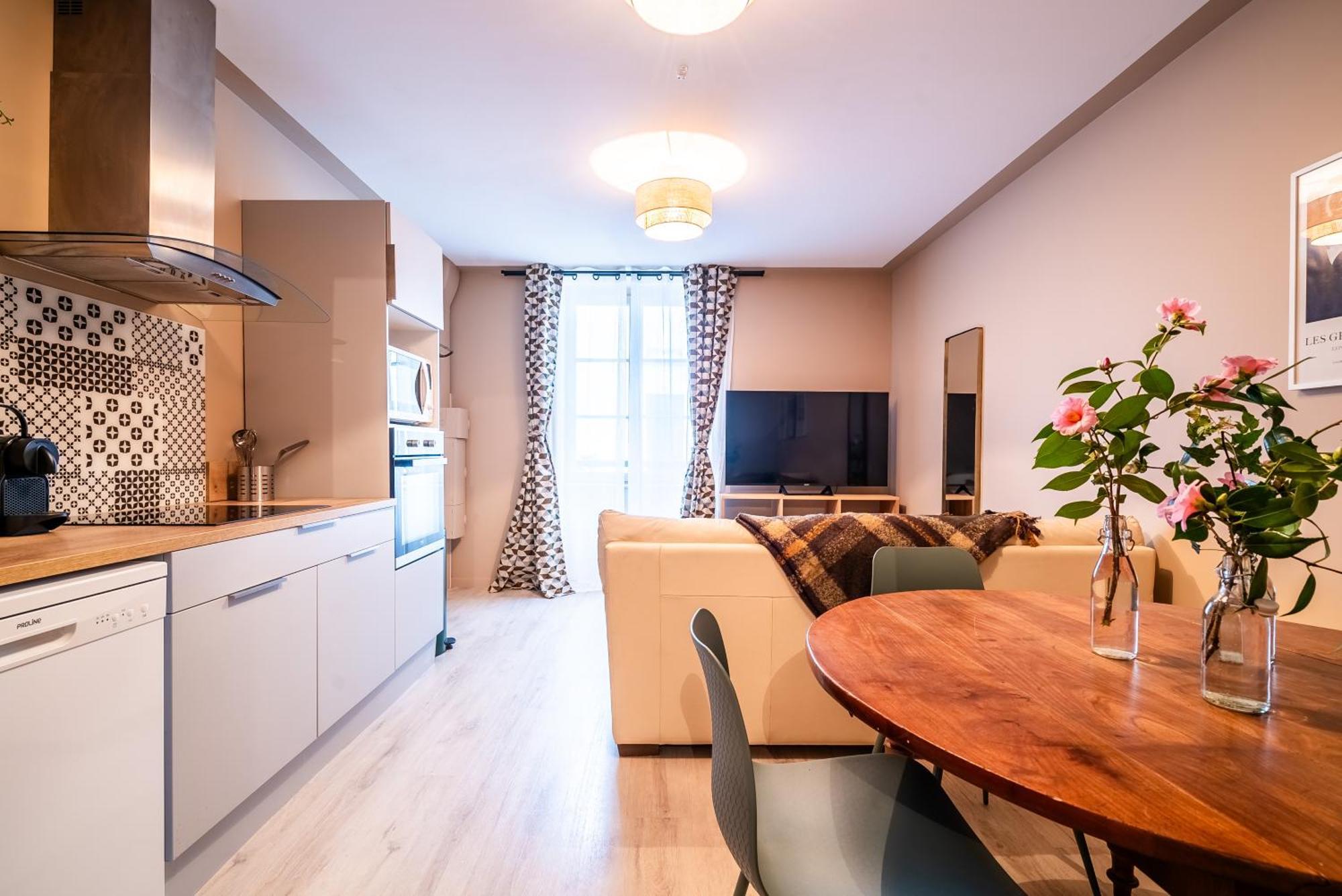 Mon Appart'Hotel - Gare De Limoges - Duplex 2 Chambres - Parking En Supp Exterior photo